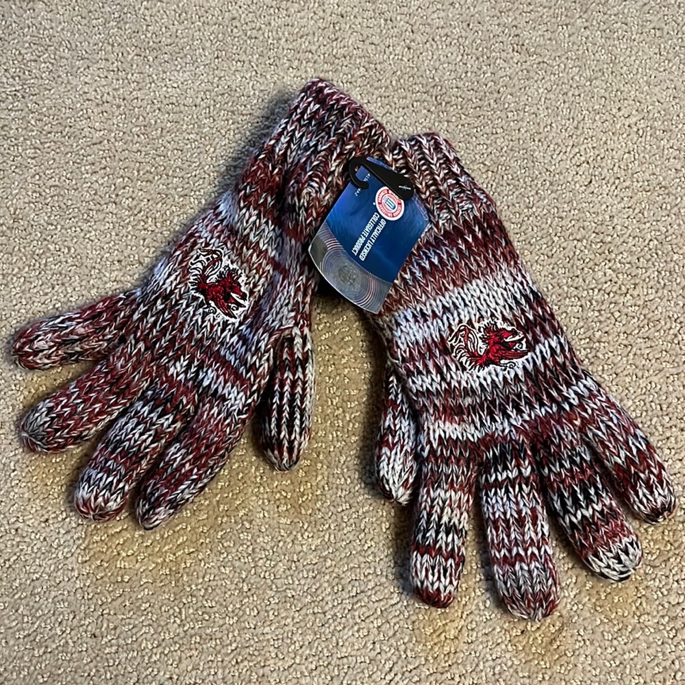 University of South Carolina Gamecock winter gloves